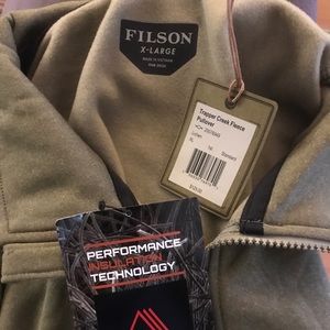 filson trapper creek fleece pullover